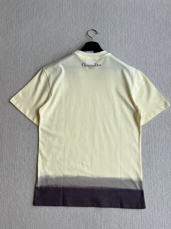 CD 25 Plum Blossom Floral Short-sleeved Top Cotton