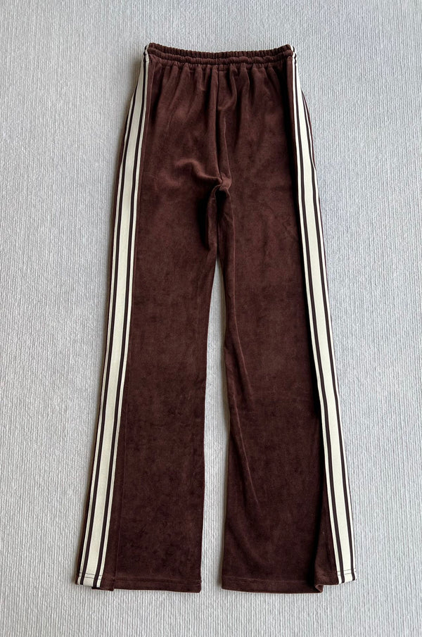 Celine 25 Trouser Brown White Cotton Polyester
