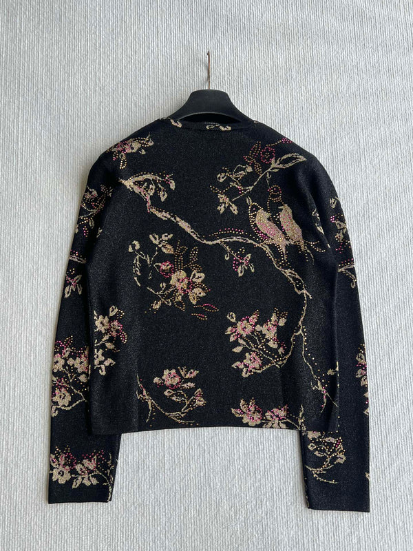 CC 25 Long-sleeved Shirt Black Metalised Fiber Cupro