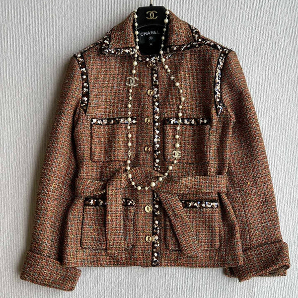 CC 25 Set Lana e Tweed Marrone 285886