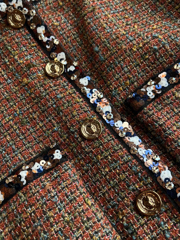 CC 25 Set Lana e Tweed Marrone 285886