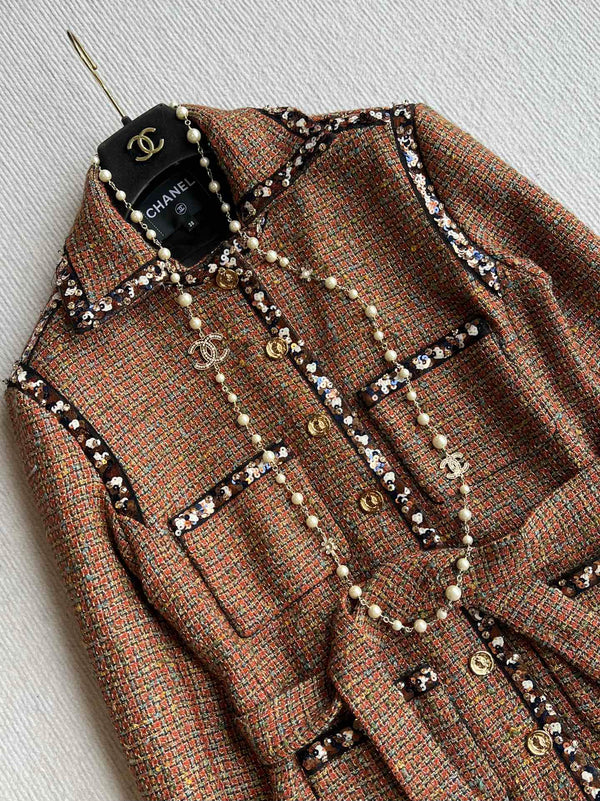 CC 25 Set Lana e Tweed Marrone 285886