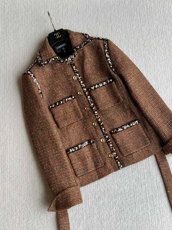 CC 25 Set Lana e Tweed Marrone 285886