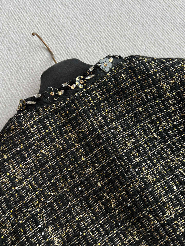 CC 25 Set Tweed Black Polyester Wool 289987