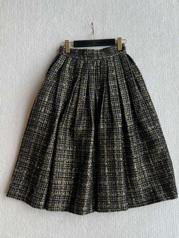 CC 25 Set Tweed Black Polyester Wool 289987