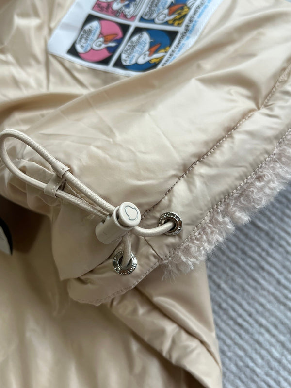 Moncler 25 Down Vest Wool And Polyester 300046