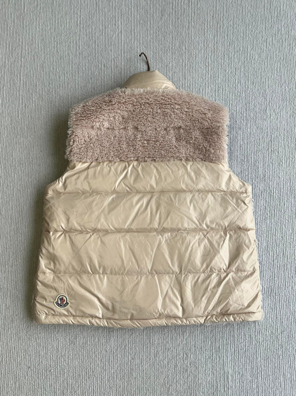 Moncler 25 Down Vest Wool And Polyester 300046