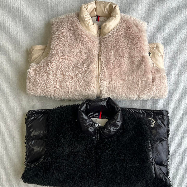 Moncler 25 Down Vest Wool And Polyester 300046