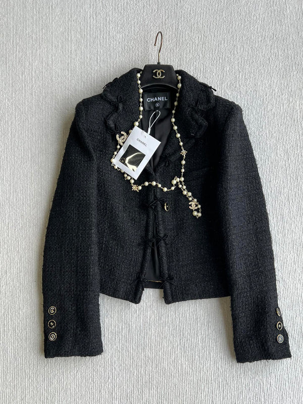 CC 25 Set Black And White Striped Synthetic Fabric 244330