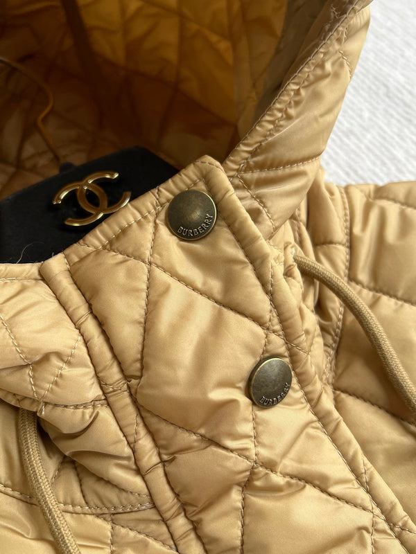 Bur 25 Quilted Jacket Dark Beige Polyester 300087