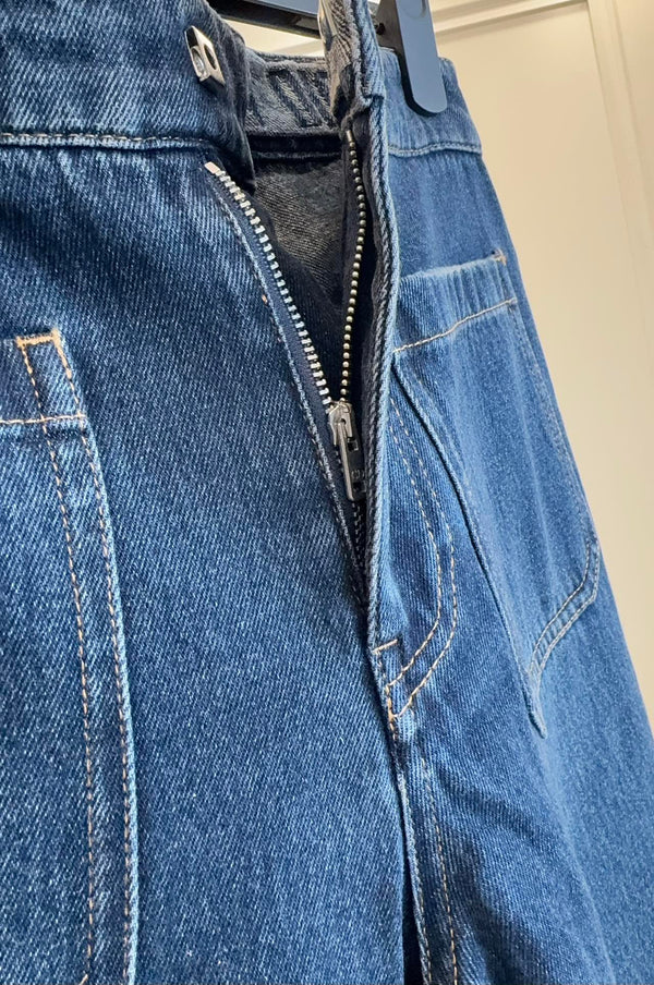 CD 25 Straight-leg Jeans Blue Cotton