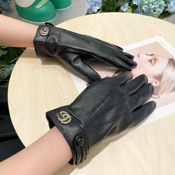 GLOVES IN BLACK SHEEPSKIN 458538