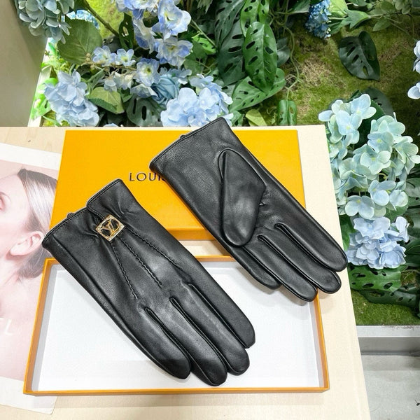 GLOVES IN BLACK LAMBSKIN 465067