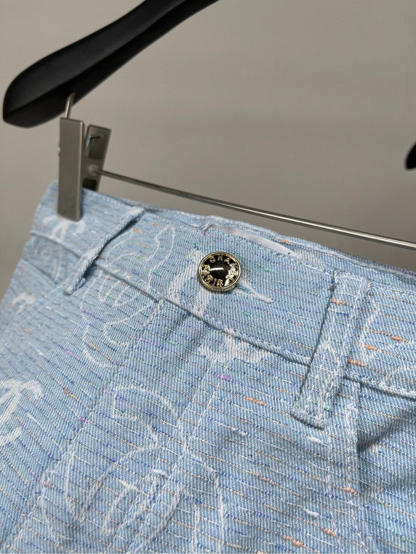 CC Short Light Blue Demin Cotton 233616