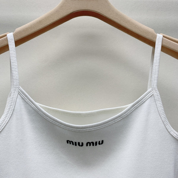 Top in jersey elasticizzato Miu 25C Petit Bateau X Miu Miu 228165
