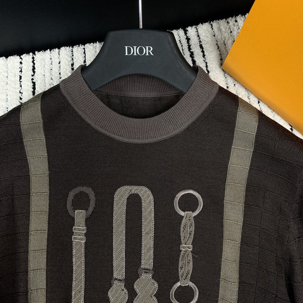 HM 25 Round Neck Knit Sweater 228047