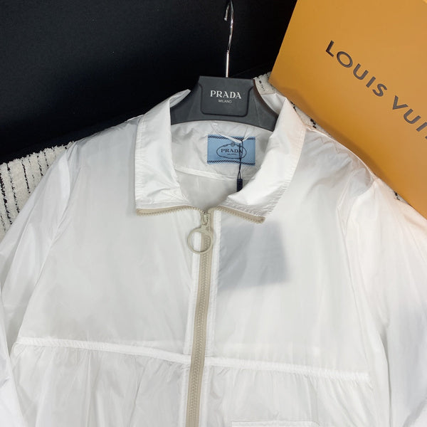 Prada 2025 Thin Jacket White Polyester 244083
