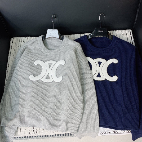 Celine 25 Logo Sweater Wool 289145