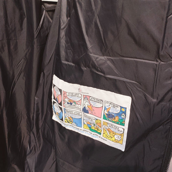 Moncler 25 Long Down Jacket With Rabbit Fur Collar 289112