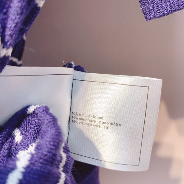 CC 25 Striped Crew Neck T-Shirt Tencel 289188