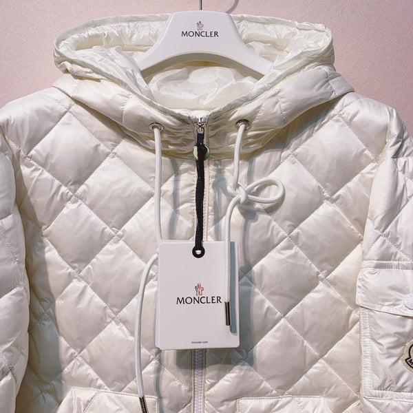 Moncler 25 Diamond-Patterned Down Jacket 301627