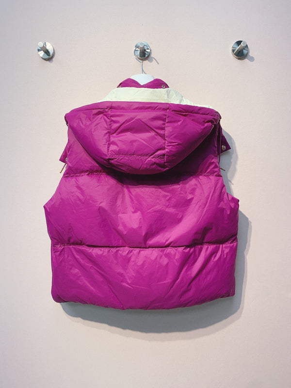 Moncler 25 Stand-up Collar Vest Polyester 296080