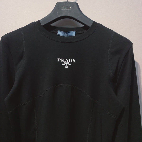 Prada 25 Long-sleeved T-shirt Cotton 296096