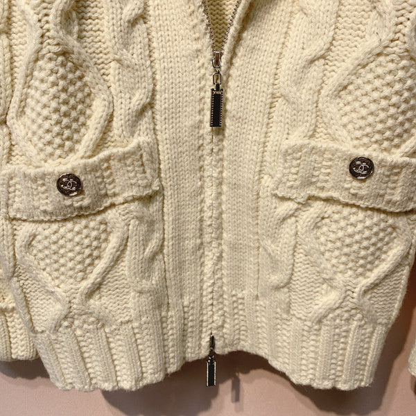 CC 25 Jacket White Wool 296106