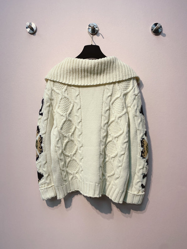 CC 25 Jacket White Wool 296106