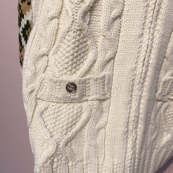 CC 25 Jacket White Wool 296106