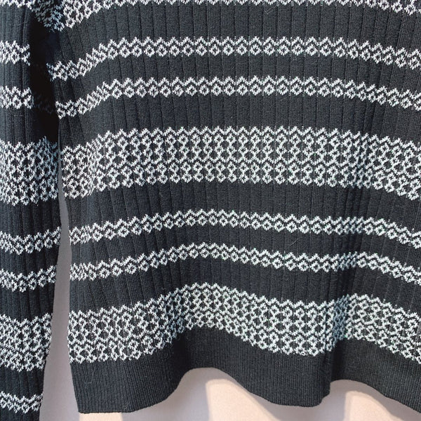 CC 25 Striped Sweater Polyester Fabric 296116