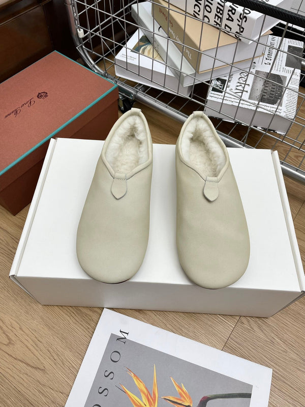 LP Cocooning Floaty Flat Fodera in pile di lana bianco avorio e pelle di agnello 989989