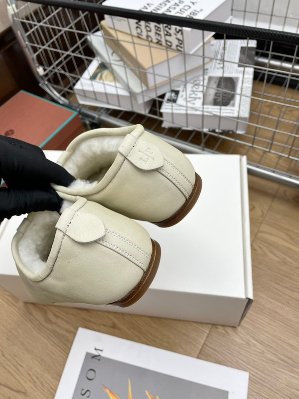 LP Cocooning Floaty Flat Fodera in pile di lana bianco avorio e pelle di agnello 989989