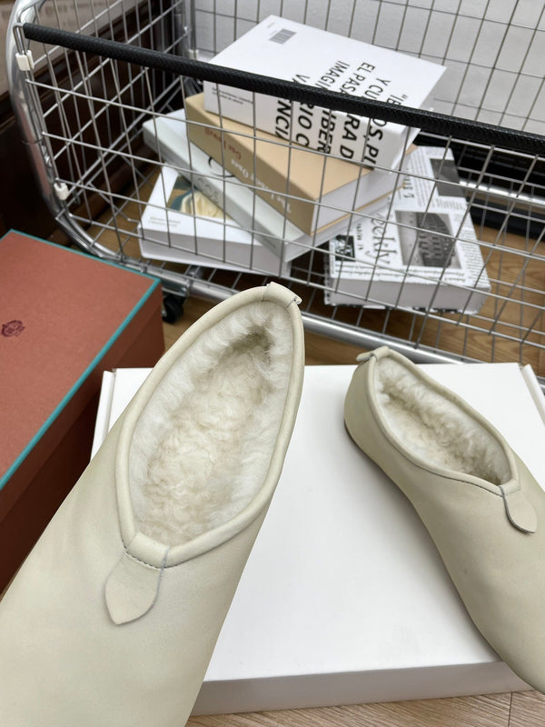 LP Cocooning Floaty Flat Fodera in pile di lana bianco avorio e pelle di agnello 989989