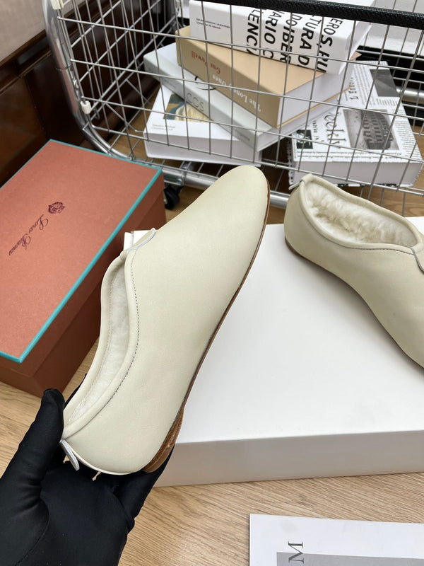 LP Cocooning Floaty Flat Fodera in pile di lana bianco avorio e pelle di agnello 989989