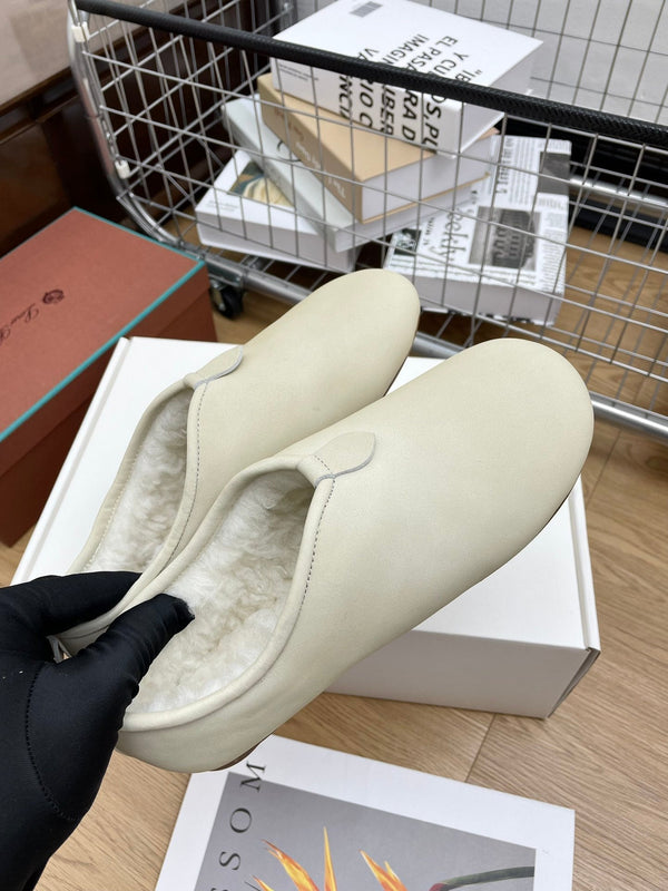 LP Cocooning Floaty Flat Fodera in pile di lana bianco avorio e pelle di agnello 989989