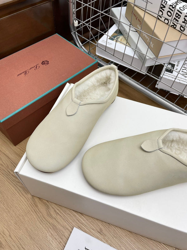 LP Cocooning Floaty Flat Fodera in pile di lana bianco avorio e pelle di agnello 989989