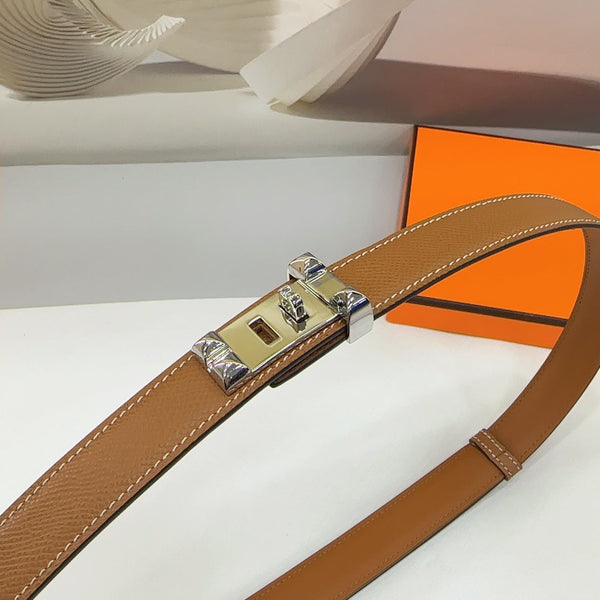 Cintura per collare per cani 30 mm con fibbia in argento Epsom dorato