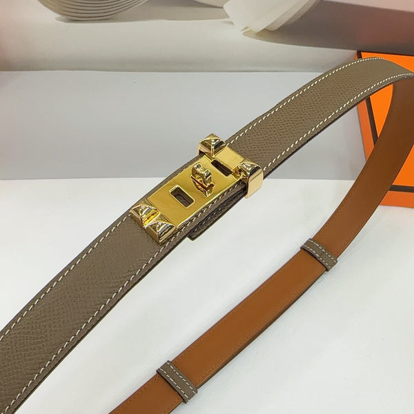 Collier De Chien Belt 30mm Etain Epsom Gold Buckle