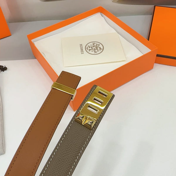 Collier De Chien Belt 30mm Etain Epsom Gold Buckle