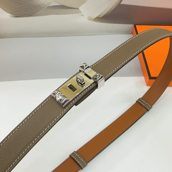 Collier De Chien Belt 30mm Etain Epsom Silver Buckle