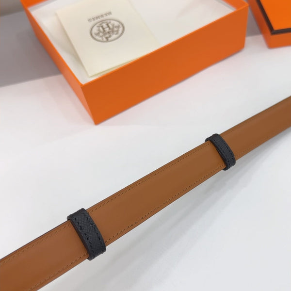 Collier De Chien Belt 30mm Black Epsom Gold Buckle