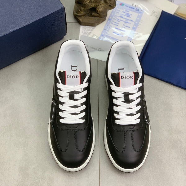 CD HOMME SNEAKERS BLACK CALFSKIN