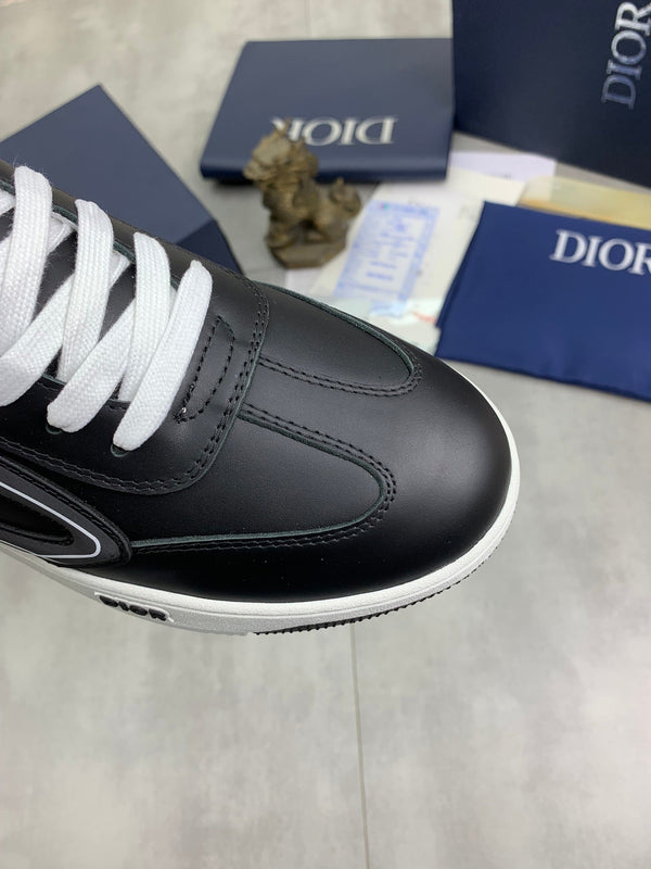 CD HOMME SNEAKERS BLACK CALFSKIN