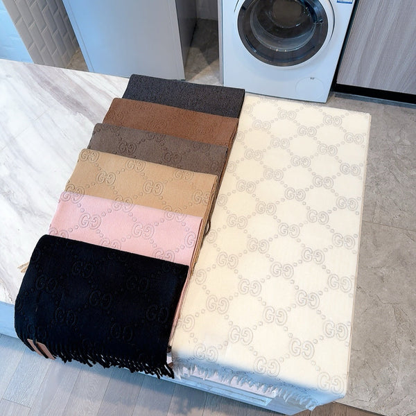 SCARF IN BRONZE BROWN CASHMERE 405596