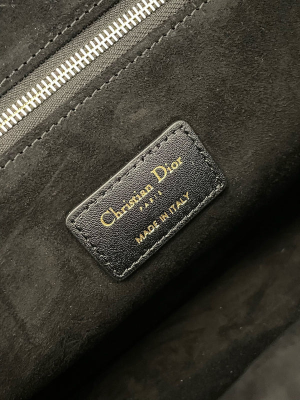 medium book tote 36 black lambskin gold hardware