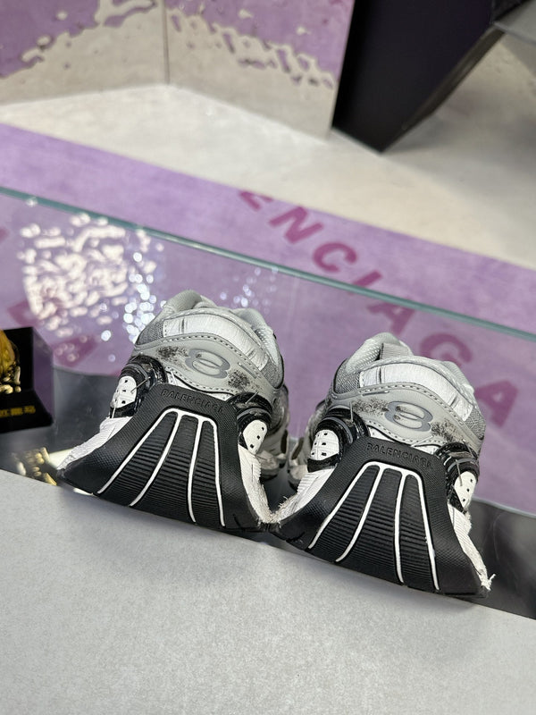 STAPLER SNEAKER IN GRAY POLYURETHANE AND POLYESTER