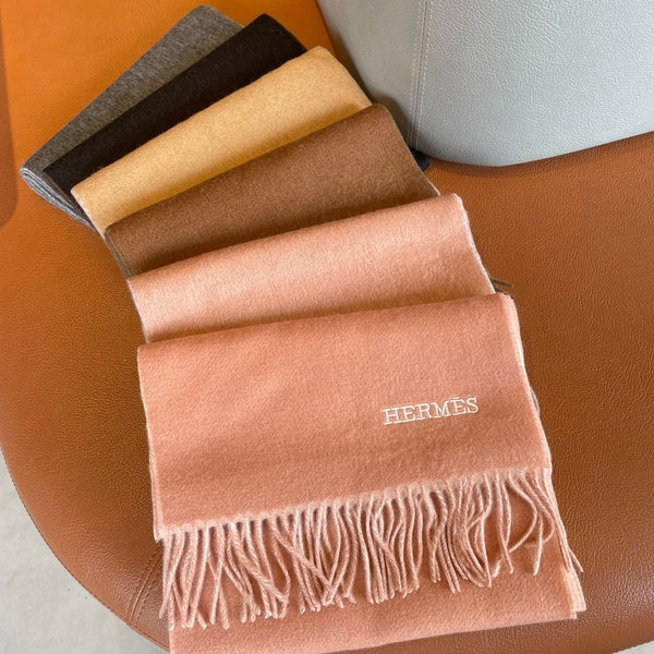 Scarf 180 CM In Pink Mix Light Pink Cashmere