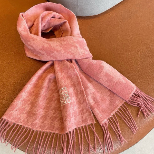 SCIARPA 190 CM IN CASHMERE ROSA CIPRIA 415207