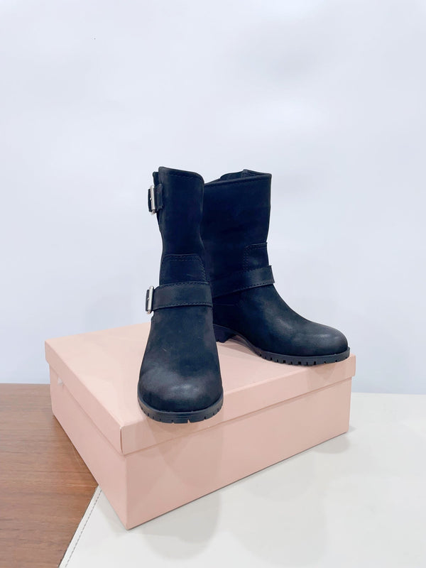 Miu Boots Black Calfskin